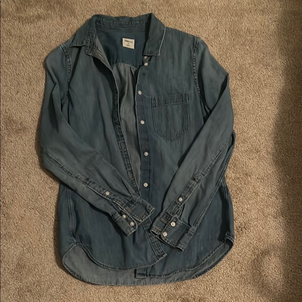 Gap Denim Button-Up Shirt